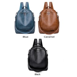 Multifunctional backpack - fashionable shoulder leather bagBackpacks