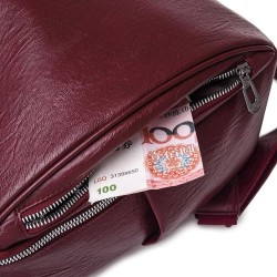 MochilasMochila multifuncional - bolso de hombro de cuero de moda