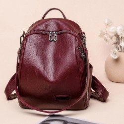 MochilasMochila multifuncional - bolso de hombro de cuero de moda