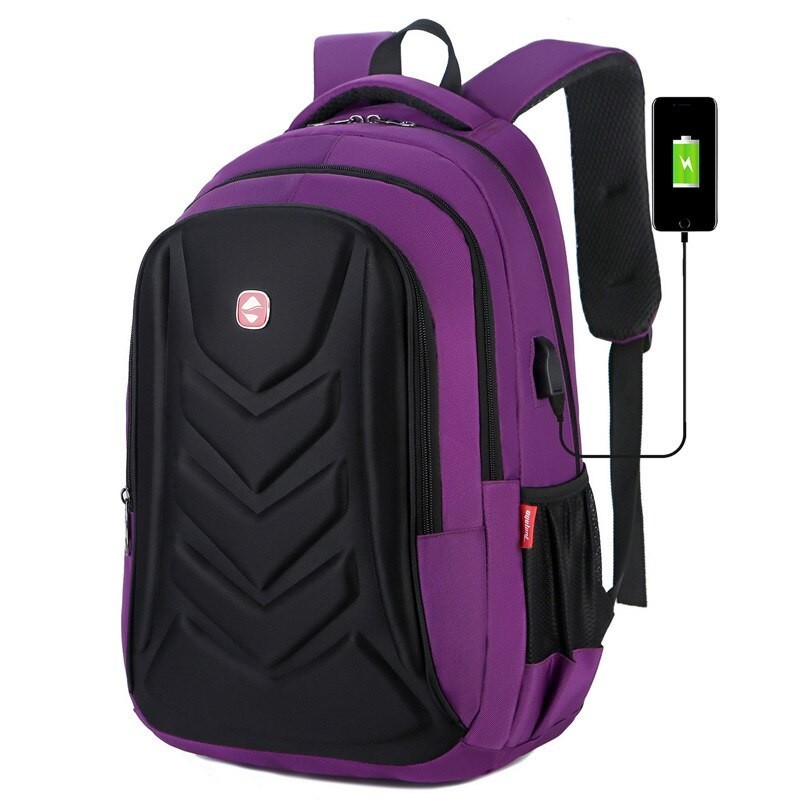 MochilasMochila de moda - Maletín para portátil de 15,6 pulgadas - Puerto de carga USB