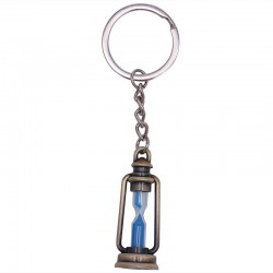 Metal lamp - hourglass - keychainKeyrings