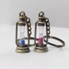 Metal lamp - hourglass - keychainKeyrings