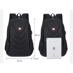 MochilasMochila de moda - Maletín para portátil de 15,6 pulgadas - Puerto de carga USB