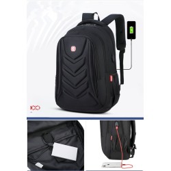 MochilasMochila de moda - Maletín para portátil de 15,6 pulgadas - Puerto de carga USB