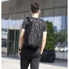 MochilasMochila de moda - bolsa para computadora portátil - resistente al agua - puerto de carga USB - diseño tallado