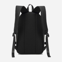 MochilasMochila de cuero de moda - bolsa para computadora portátil de 15,6 pulgadas - orificio para auriculares - resistente ...