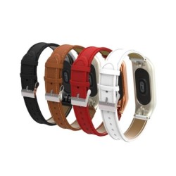 Ropa inteligenteCorrea de piel - para reloj Xiaomi Mi Band - 3-4-5-6