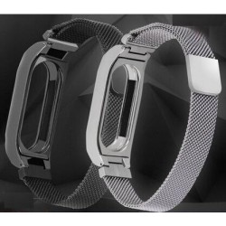 Ropa inteligenteCorrea de malla metálica - pulsera - para Xiaomi Mi Band 2 / 3 / 4 / 5-6