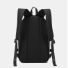MochilasMochila de cuero de moda - bolsa para computadora portátil de 15,6 pulgadas - orificio para auriculares - resistente ...