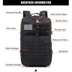 MochilasMochila deportiva de moda - gran capacidad - impermeable - montañismo - senderismo - camping