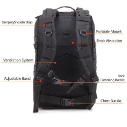 MochilasMochila deportiva de moda - gran capacidad - impermeable - montañismo - senderismo - camping