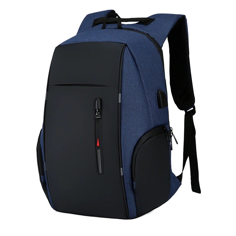 MochilasMochila de moda - Maletín para portátil de 15,6 pulgadas - Puerto de carga USB - Resistente al agua