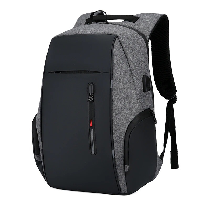 MochilasMochila de moda - Maletín para portátil de 15,6 pulgadas - Puerto de carga USB - Resistente al agua