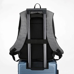 MochilasMochila de moda - Maletín para portátil de 15,6 pulgadas - Puerto de carga USB - Resistente al agua