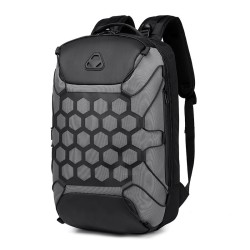 MochilasMochila de moda - Maletín para portátil de 15,6 pulgadas - Cierre antirrobo - Puerto de carga USB - Resistente al agua