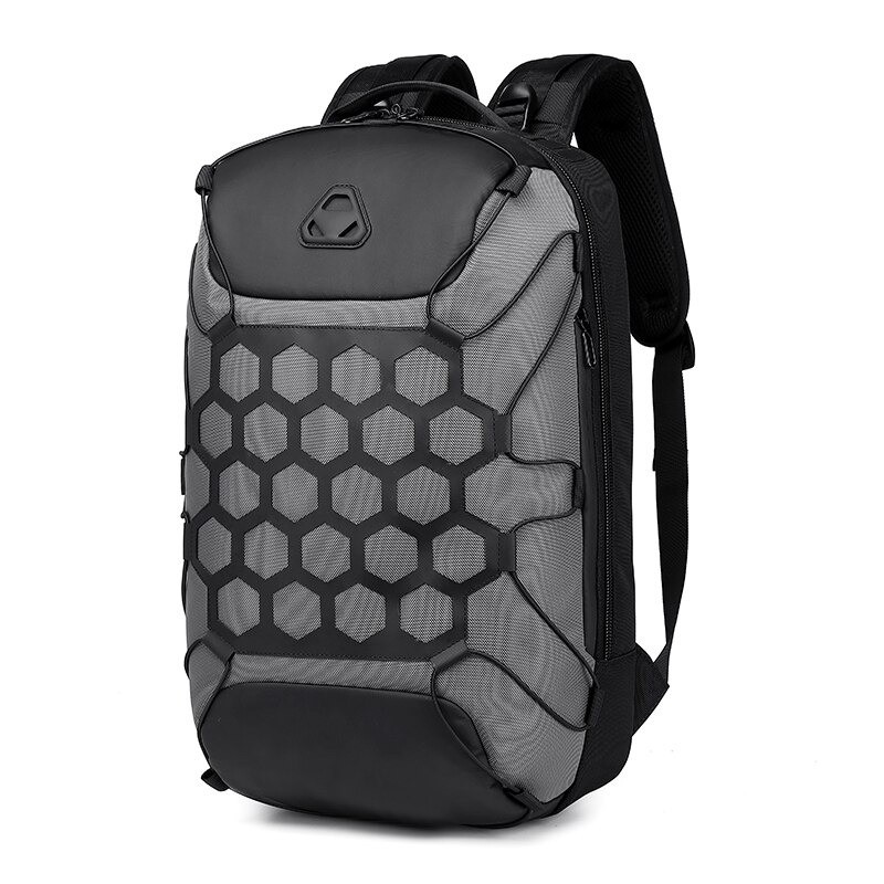 MochilasMochila de moda - Maletín para portátil de 15,6 pulgadas - Cierre antirrobo - Puerto de carga USB - Resistente al agua