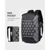 MochilasMochila de moda - Maletín para portátil de 15,6 pulgadas - Cierre antirrobo - Puerto de carga USB - Resistente al agua