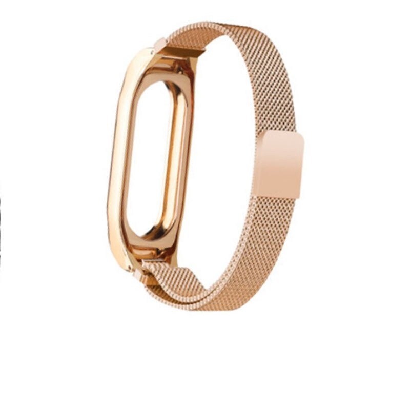 Ropa inteligenteCorrea de malla metálica - pulsera - para Xiaomi Mi Band 2 / 3 / 4 / 5-6