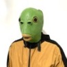 MáscaraDivertida máscara facial completa - cabeza de pez verde - Halloween - festivales