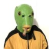 MáscaraDivertida máscara facial completa - cabeza de pez verde - Halloween - festivales