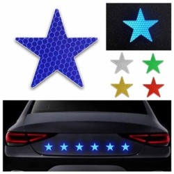 PegatinasAdhesivo en forma de estrella - reflectante - autoadhesivo - para coche / moto / tejido