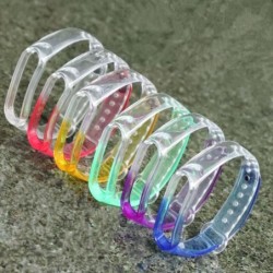 Transparent strap - bracelet - for Xiaomi Mi Band watch 5 - 3/4Smart Wear