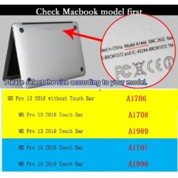 ProtecciónFunda protectora de silicona para teclado - para MacBook Pro 13/15 - A1706 A1989 A1707