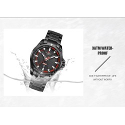 RelojesNAVIFORCE - lujoso reloj deportivo - Cuarzo - calendario - resistente al agua