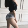LenceríaRopa interior sexy - braguitas de tiro bajo - letras impresas