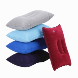 CojinesAlmohada inflable de nylon - portátil - cojín para dormir - para acampar / viajar / playa - 34 * 22 cm