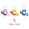 BebésChupete bebe - comedero alimentos frescos - jugos - leche - red colador silicona - 10 piezas