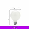 BombillaBombilla LED Edison - vidrio lechoso - 5W - AC110V 220V - G80 - G95 - G125 - A60 - ST64