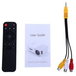 ProyectoresYG300 YG-300 Mini proyector LED portátil - HDMI - cine en casa - multimedia