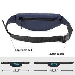 BolsasTINYAT - Bolso multifunción de pecho / cintura / bandolera - con orificio para auriculares - resistente al agua