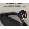 BolsasTINYAT - Bolso multifunción de pecho / cintura / bandolera - con orificio para auriculares - resistente al agua