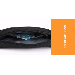 BolsasTINYAT - Bolso multifunción de pecho / cintura / bandolera - con orificio para auriculares - resistente al agua