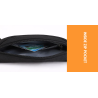 BolsasTINYAT - Bolso multifunción de pecho / cintura / bandolera - con orificio para auriculares - resistente al agua