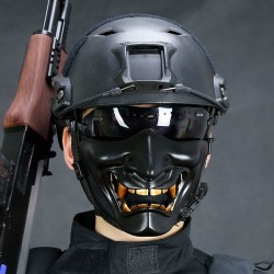 Half face mask - for Halloween - paintball - airsoft gunMasks