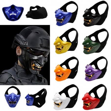 Half face mask - for Halloween - paintball - airsoft gunMasks