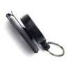 Metal retractable keychain - clip - badge holder - with steel wireKeyrings