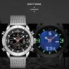 RelojesNAVIFORCE - reloj deportivo de lujo - cuarzo - digital - pantalla dual analógica - resistente al agua