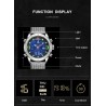 RelojesNAVIFORCE - reloj deportivo de lujo - cuarzo - digital - pantalla dual analógica - resistente al agua
