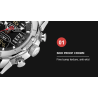 RelojesNAVIFORCE - reloj deportivo de lujo - cuarzo - digital - pantalla dual analógica - resistente al agua