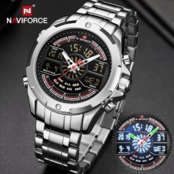 NAVIFORCE - luxurious quartz watch - analog - digital - waterproofWatches