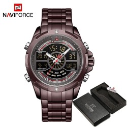 NAVIFORCE - luxurious quartz watch - analog - digital - waterproofWatches