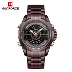NAVIFORCE - luxurious quartz watch - analog - digital - waterproofWatches