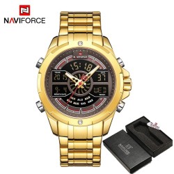 NAVIFORCE - luxurious quartz watch - analog - digital - waterproofWatches