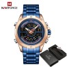 NAVIFORCE - luxurious quartz watch - analog - digital - waterproofWatches