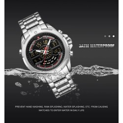 NAVIFORCE - luxurious quartz watch - analog - digital - waterproofWatches