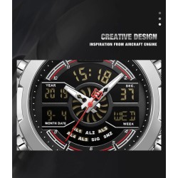 NAVIFORCE - luxurious quartz watch - analog - digital - waterproofWatches